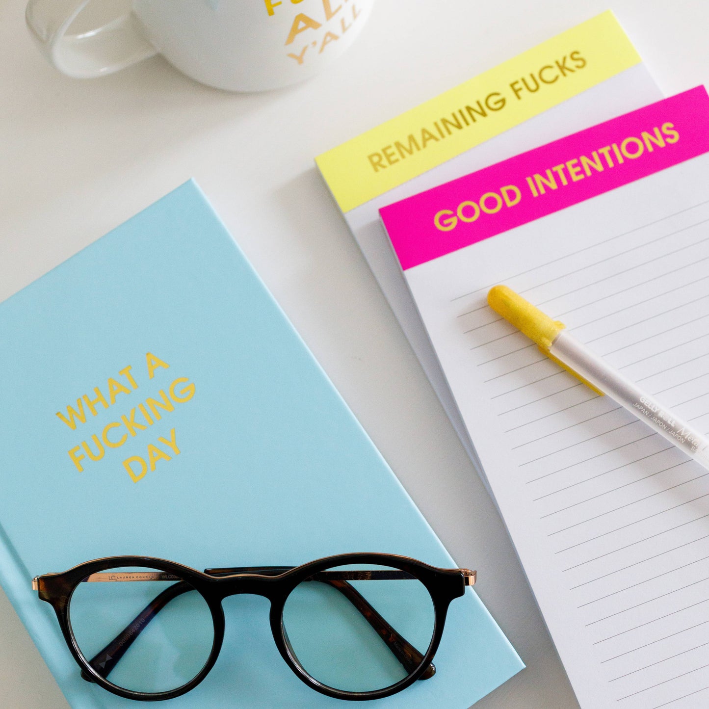 Good Intentions Notepad Lined Notepad