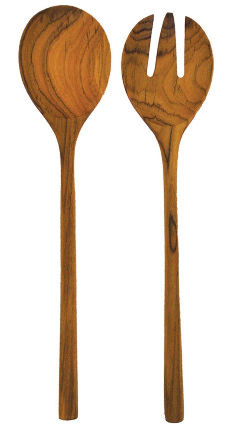 Teak Serving Set