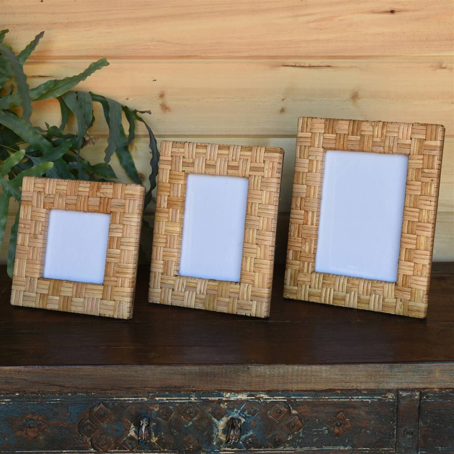 Cayman Frame, Rattan - 5x7 - Natural