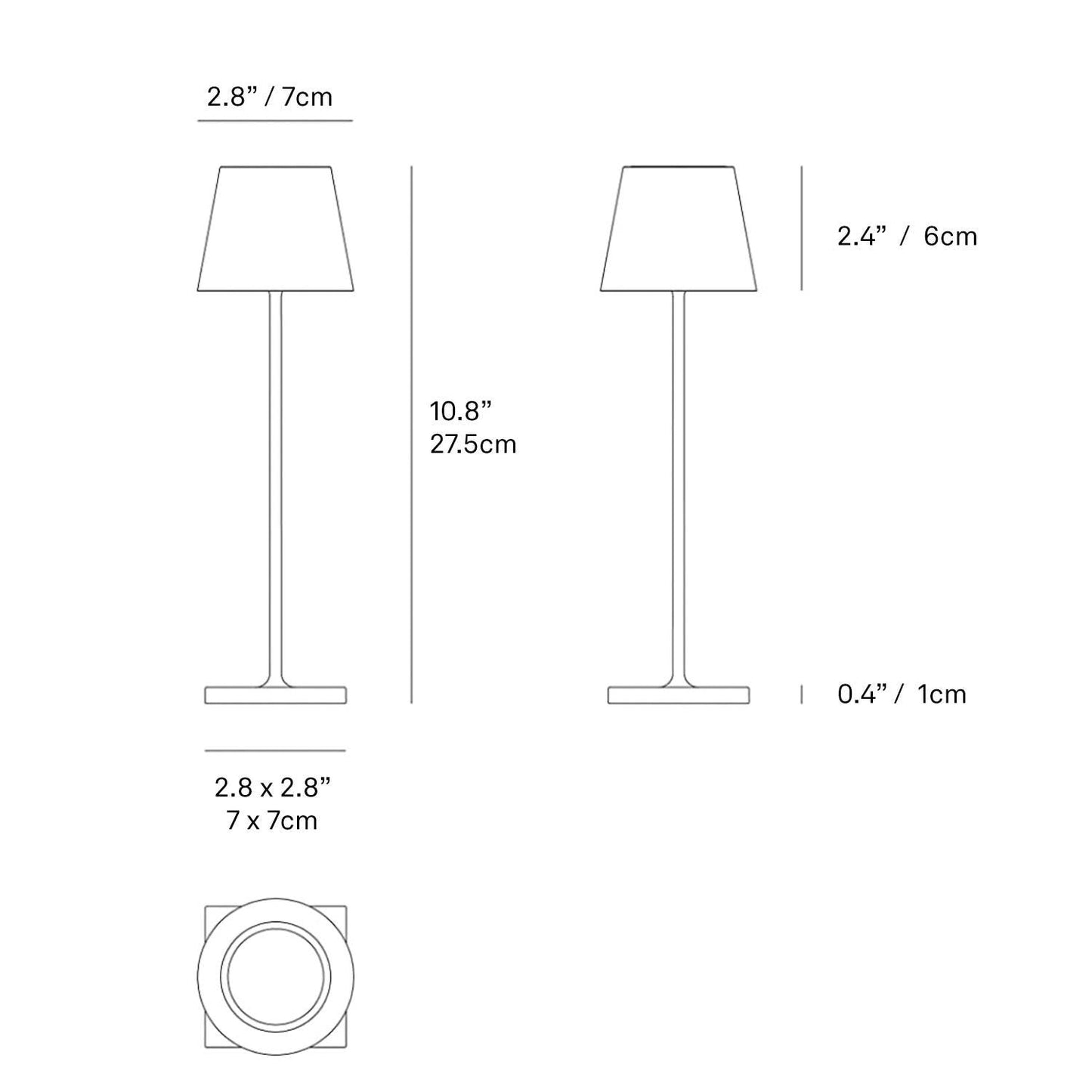 Micro Poldina Pro Cordless Lamp