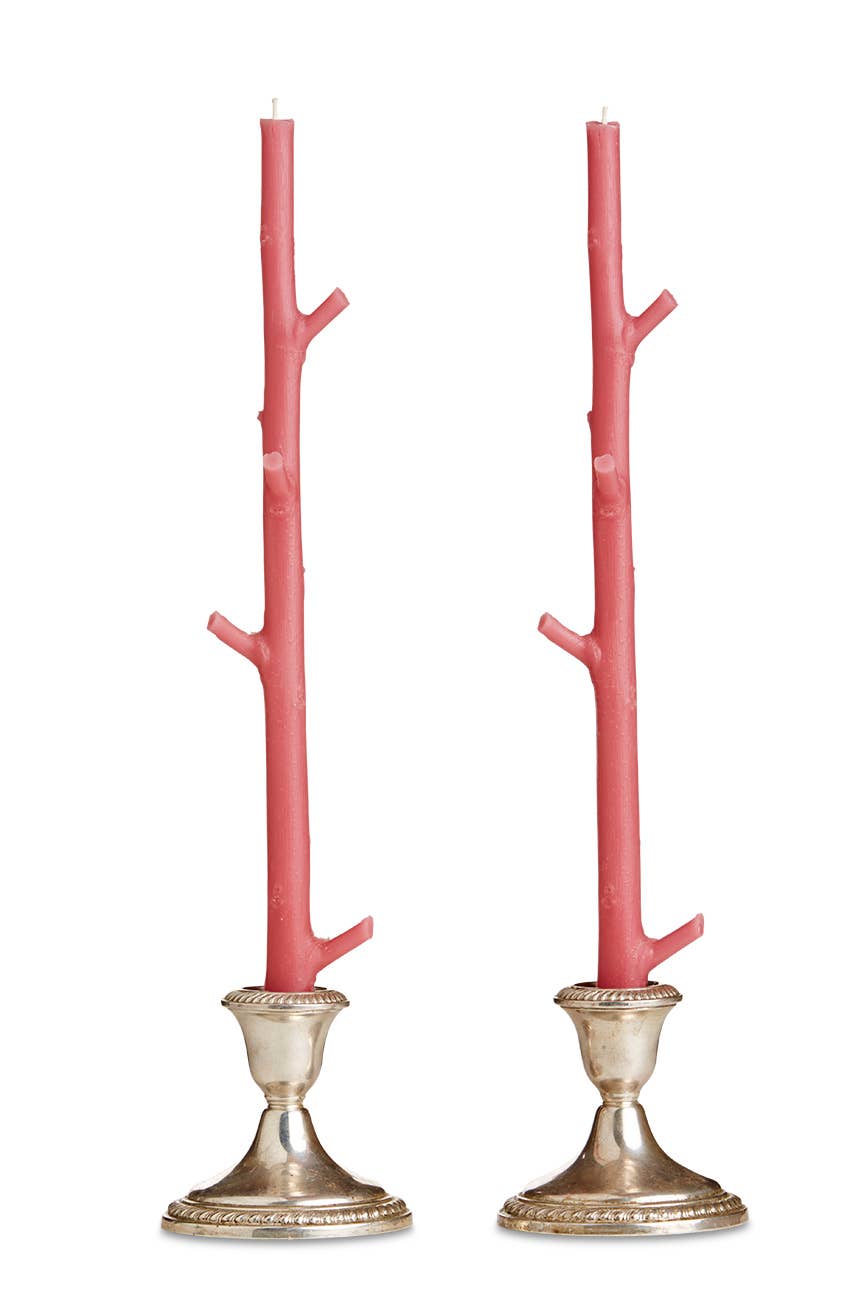Stick Candles Maple, Set of 2