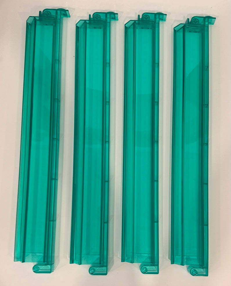 Green Acrylic Rack and Pusher Set