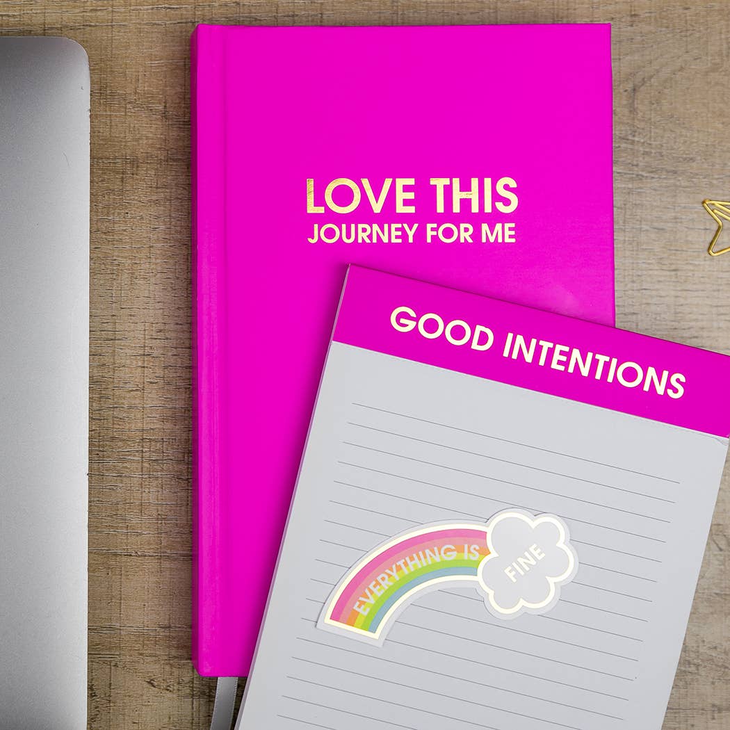 Good Intentions Notepad Lined Notepad
