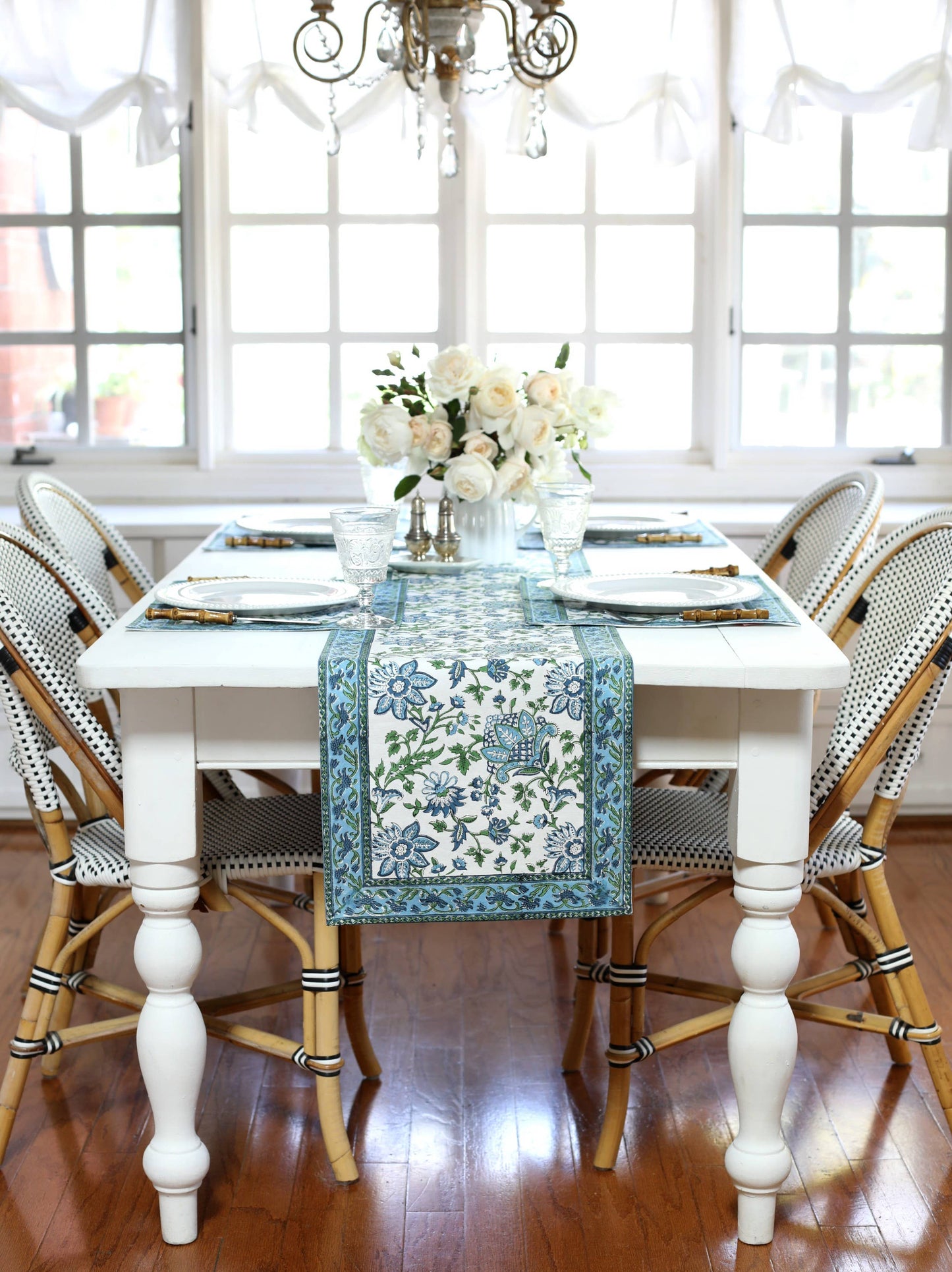 Placemat Gayatri Blue/Green, Set of 4