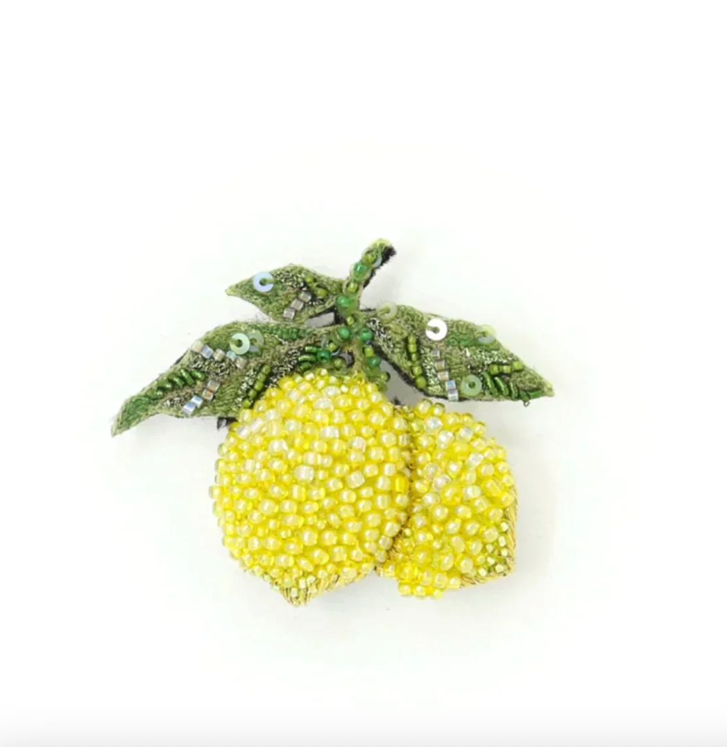 Amalfi Lemons Brooch Pin