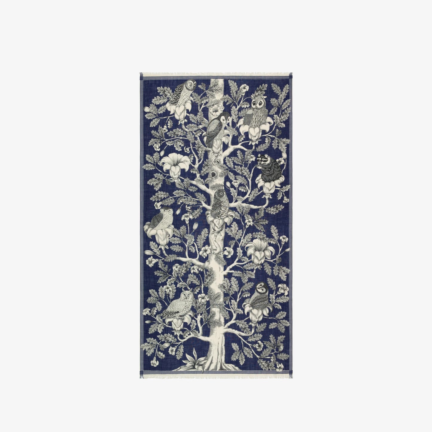 Archimede Scarf in Navy