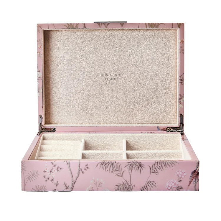 Large Chinoiserie Box in Pink
