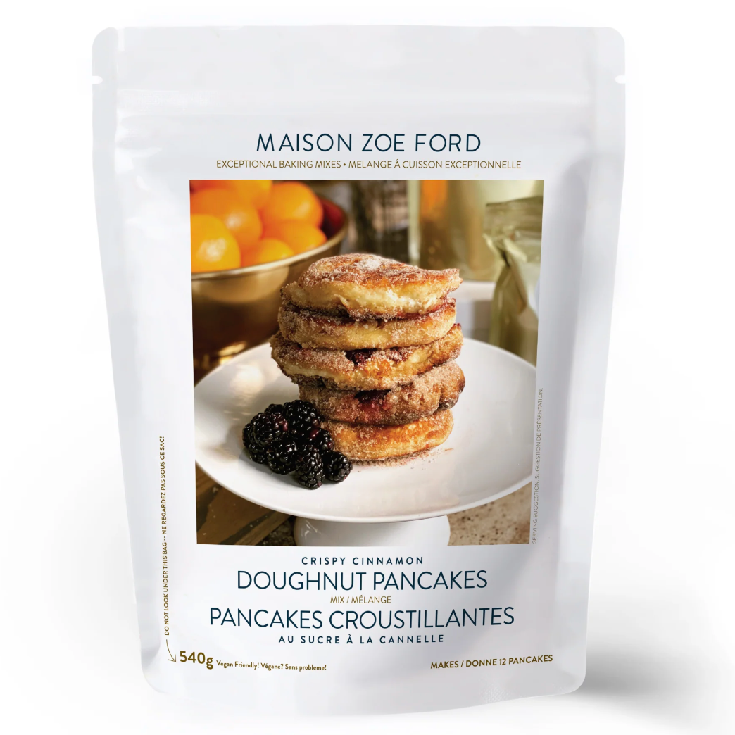 Crispy Cinnamon Doughnut Pancake Mix