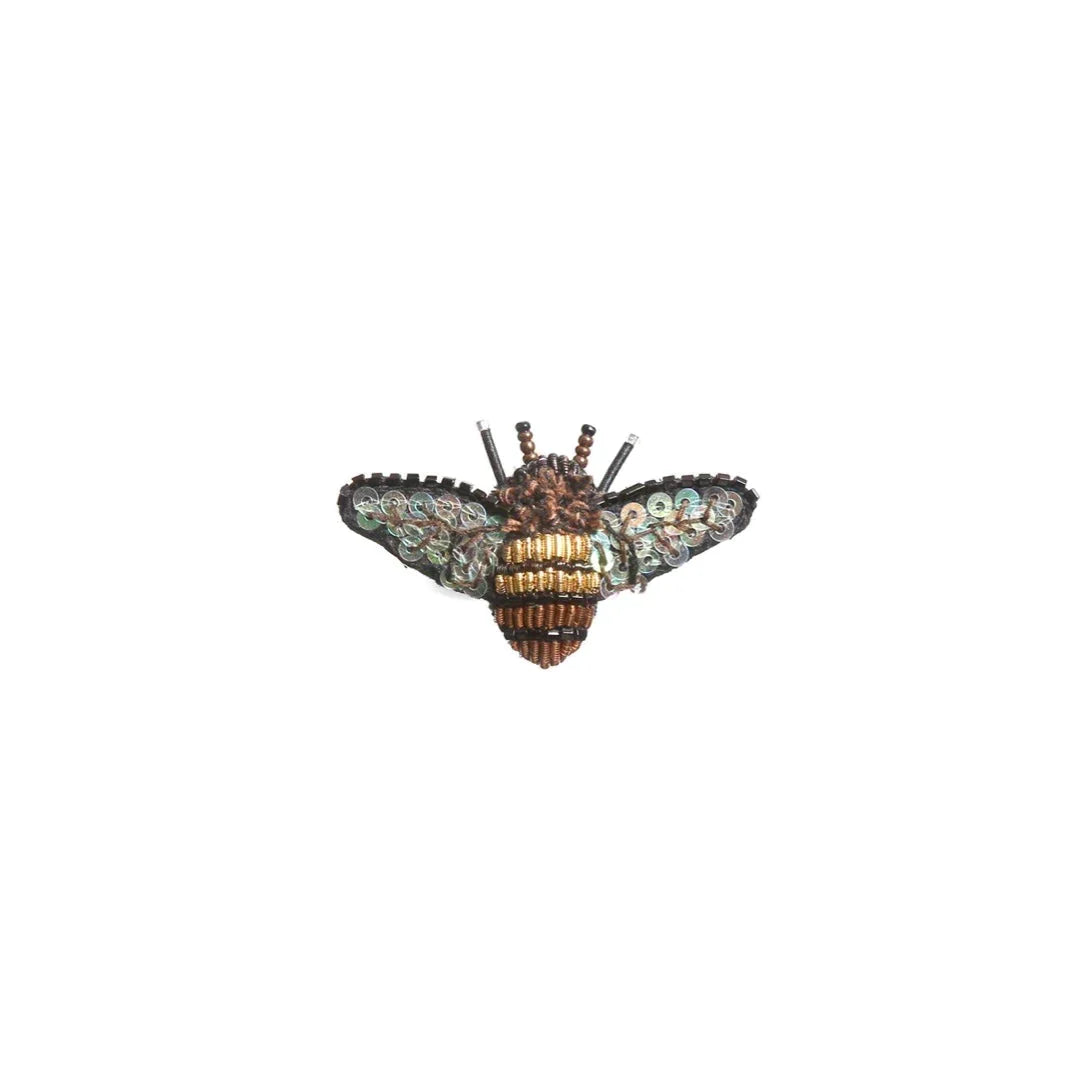 Dazzling Bee Brooch Pin