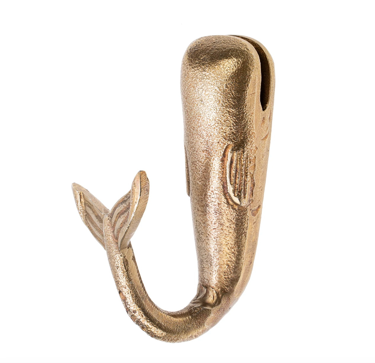 Gold Whale Wall Hook