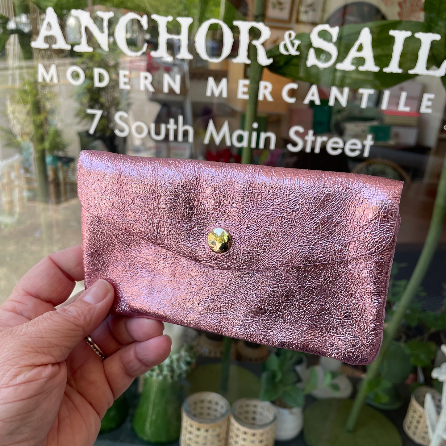 Metallic Coin Wallet
