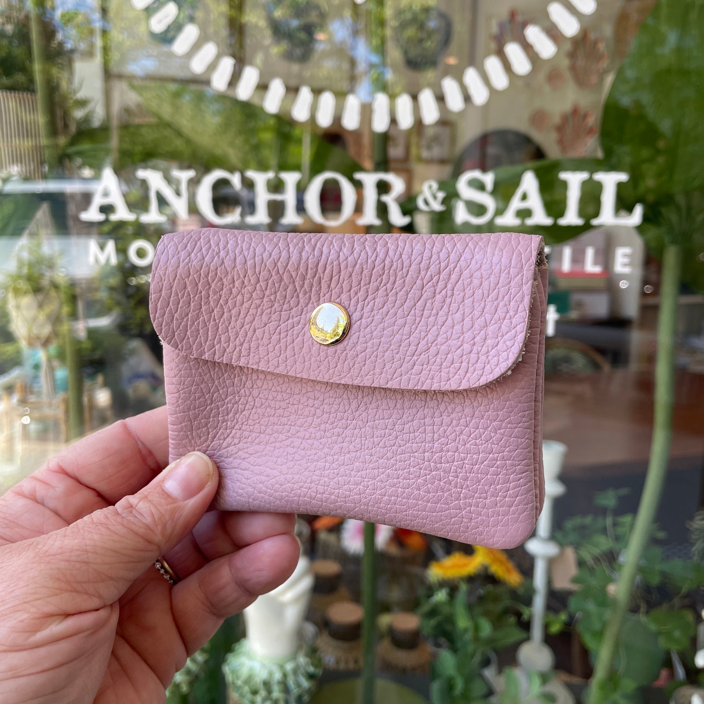 Mini Pebble Coin Wallet