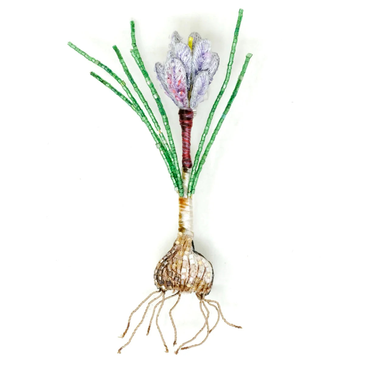 Saffron Crocus Brooch Pin