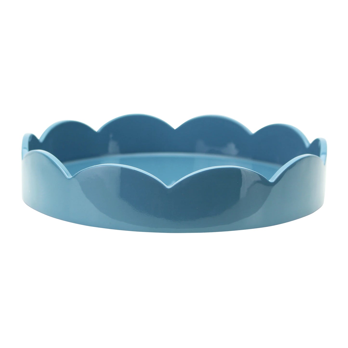 Small Round Scallop Round Tray