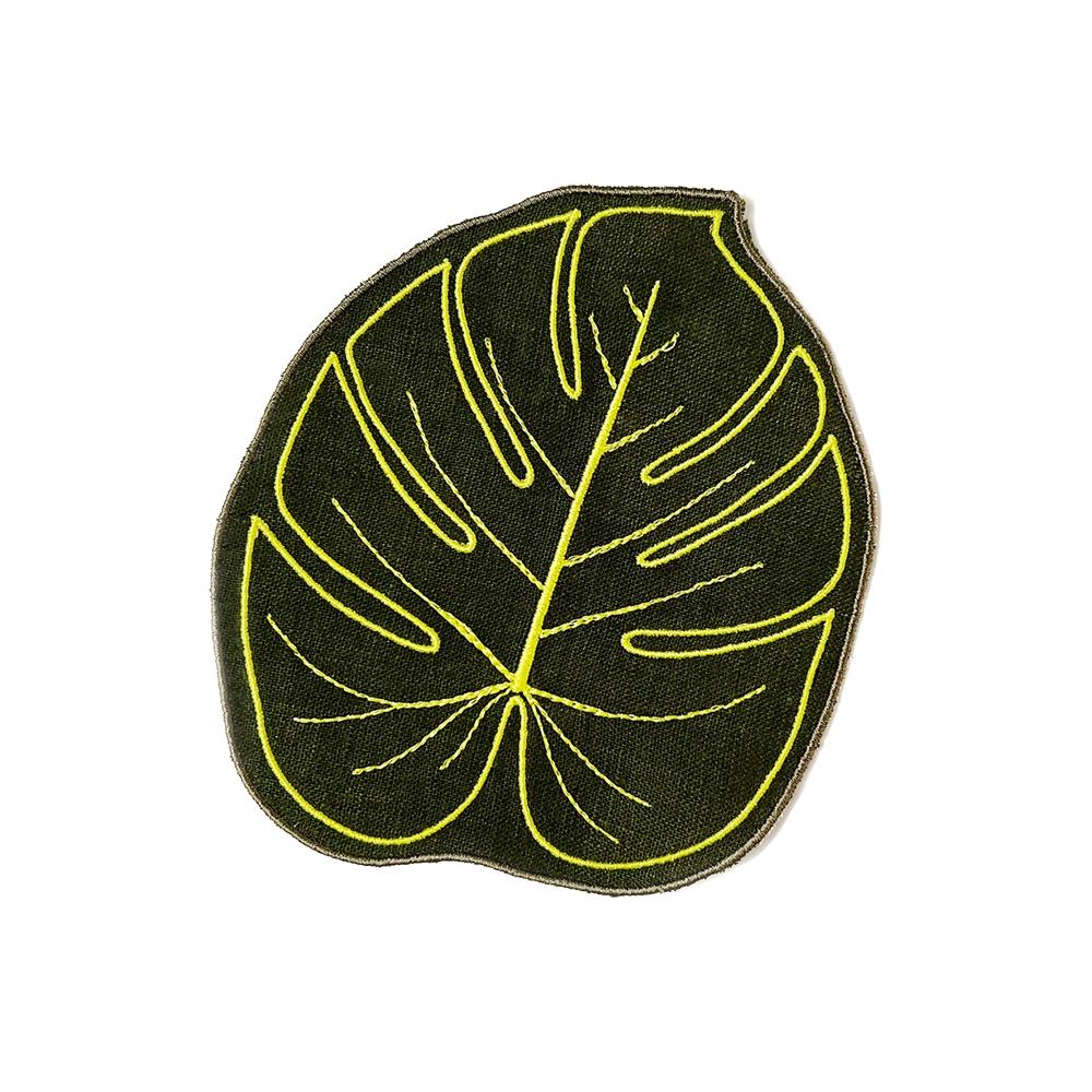 Monstera Leaf Cocktail Napkins - Set of 4
