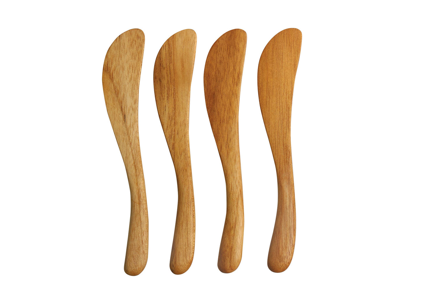 Iviss Teak Mini Spreaders, Set of 4