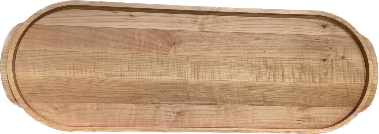 Maple Oval Serving Tray
