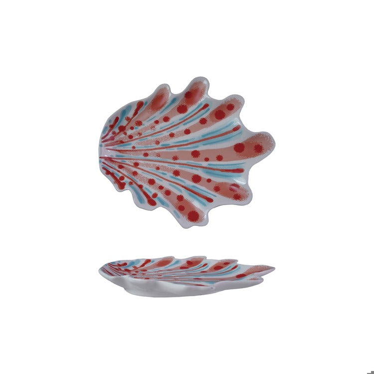 10-1/4"W x 12"H Decorative Ceramic Shell