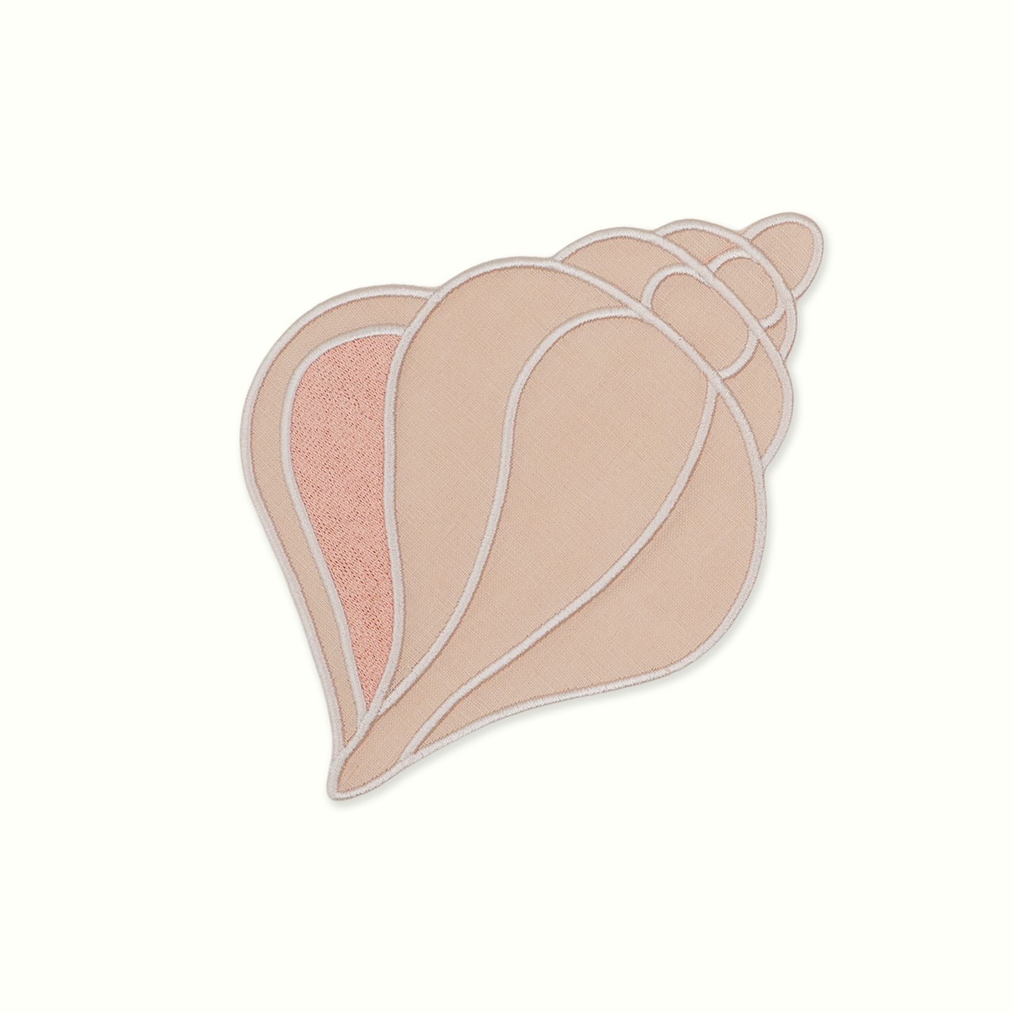 Shell Linen Cocktail Napkins - Set of 4