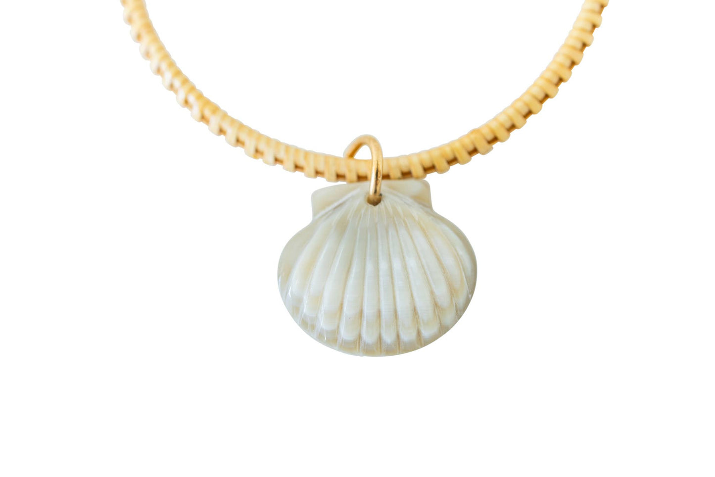 The Nautically Charmed Cabin Boy Bangle - Seashell