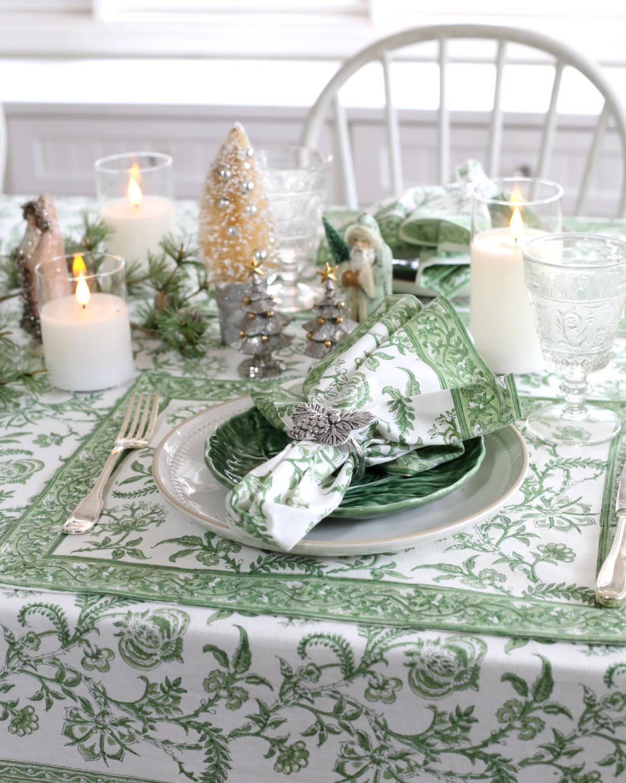 Tablecloth Lilibet Green