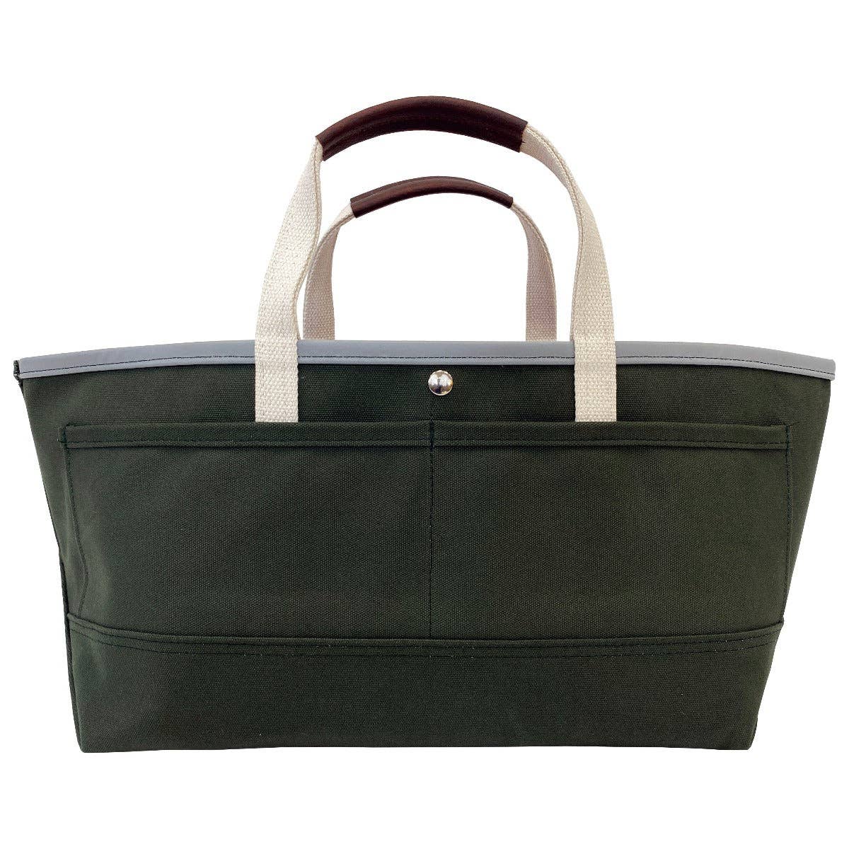 Olive Green Garden Tote