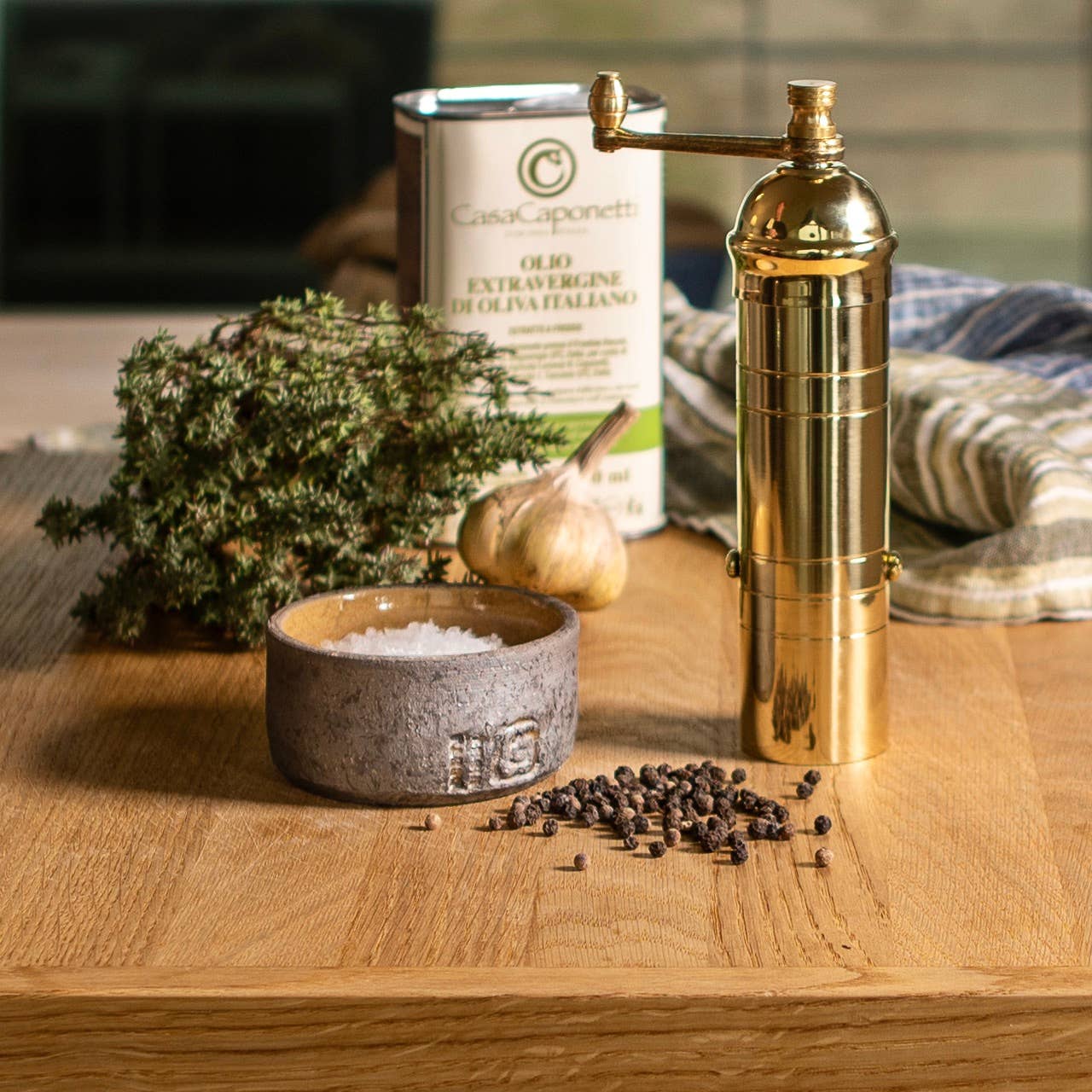 Brass 7" Pepper Grinder