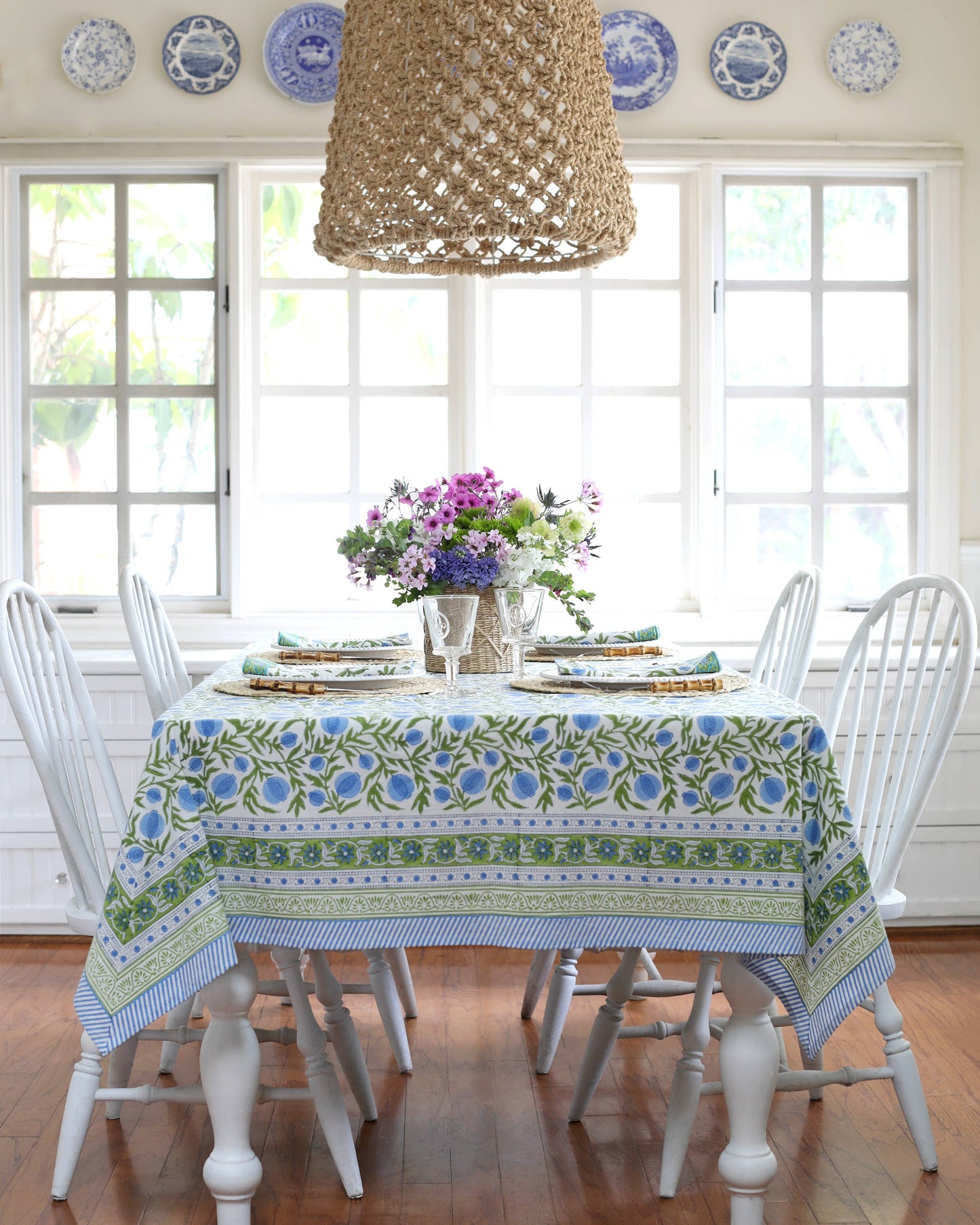 Tablecloth Pomegranate Blue (60x60)