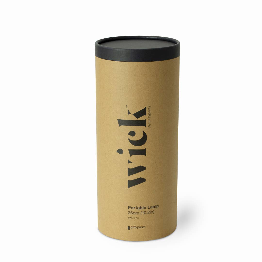 Wick Portable Rechargeable Candle Lamp, Classic Size
