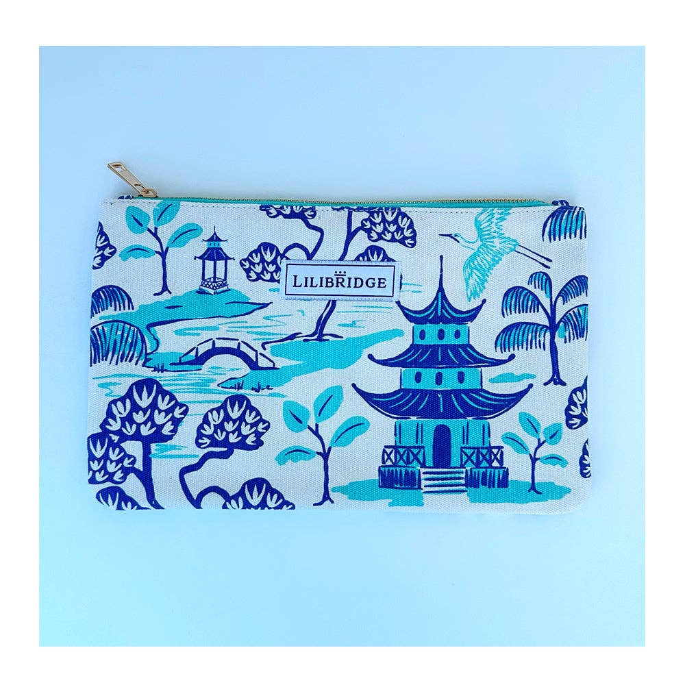 Lilibridge Clutch, Blue Pagoda