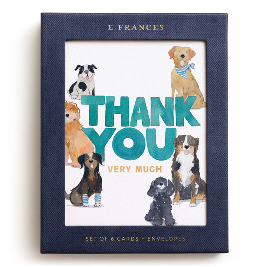 Doggy Thank You Boxed Card Set