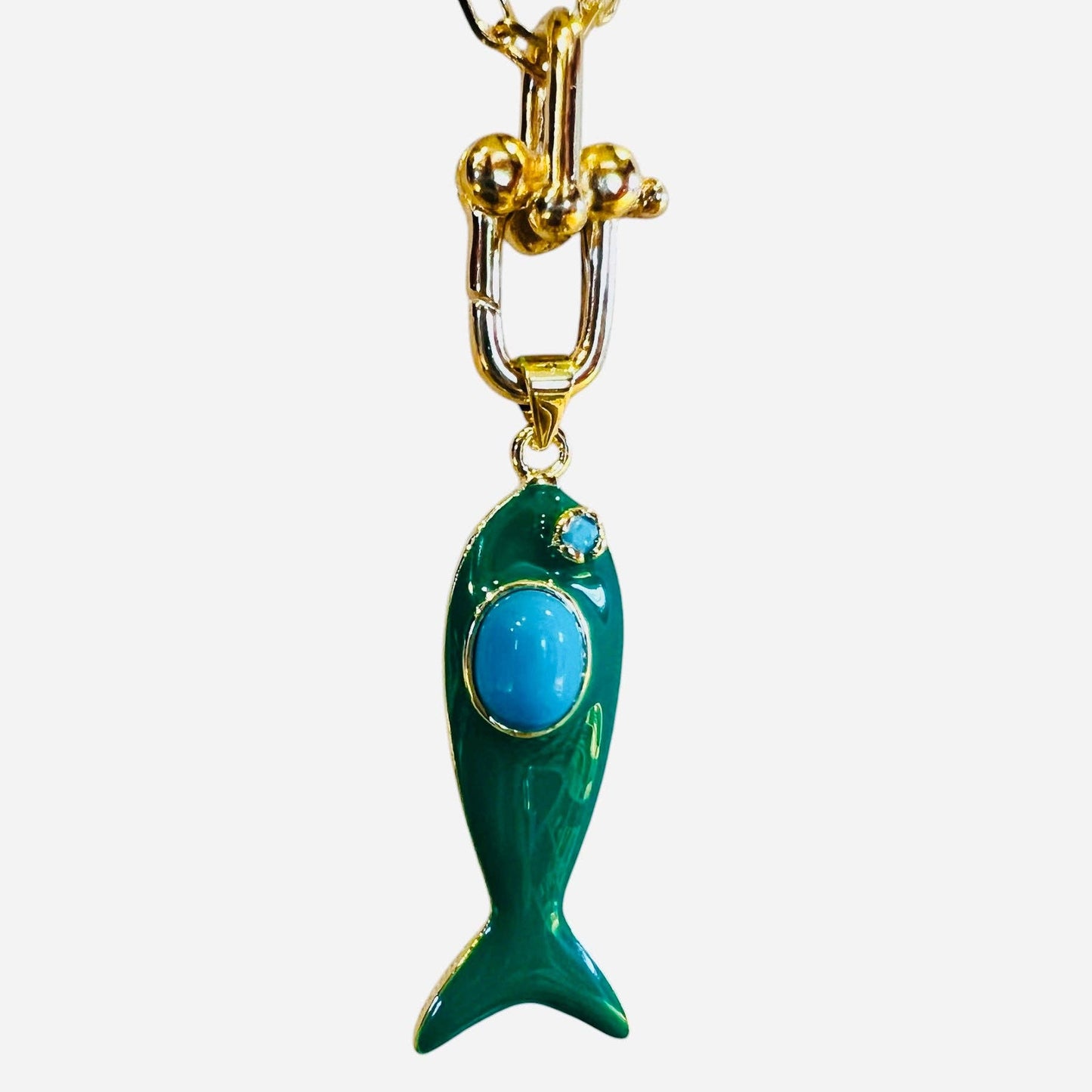 Go Fish Pendant Necklace
