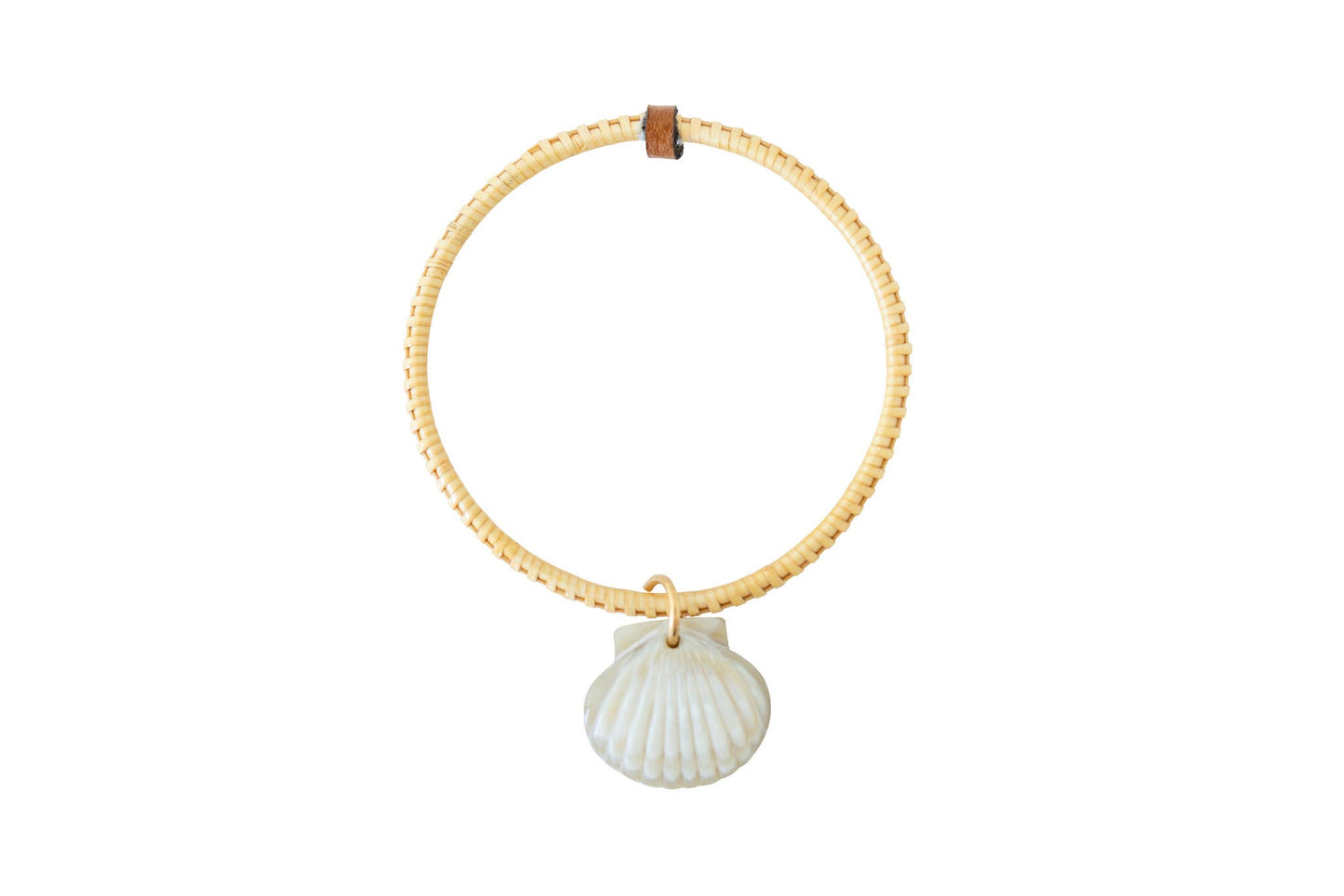 The Nautically Charmed Cabin Boy Bangle - Seashell