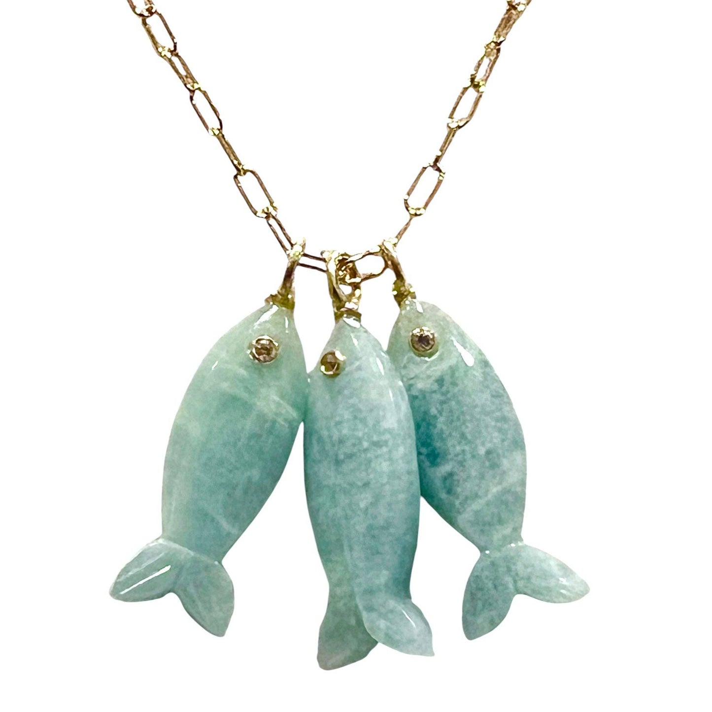 Fresh Catch Gemstone Necklace