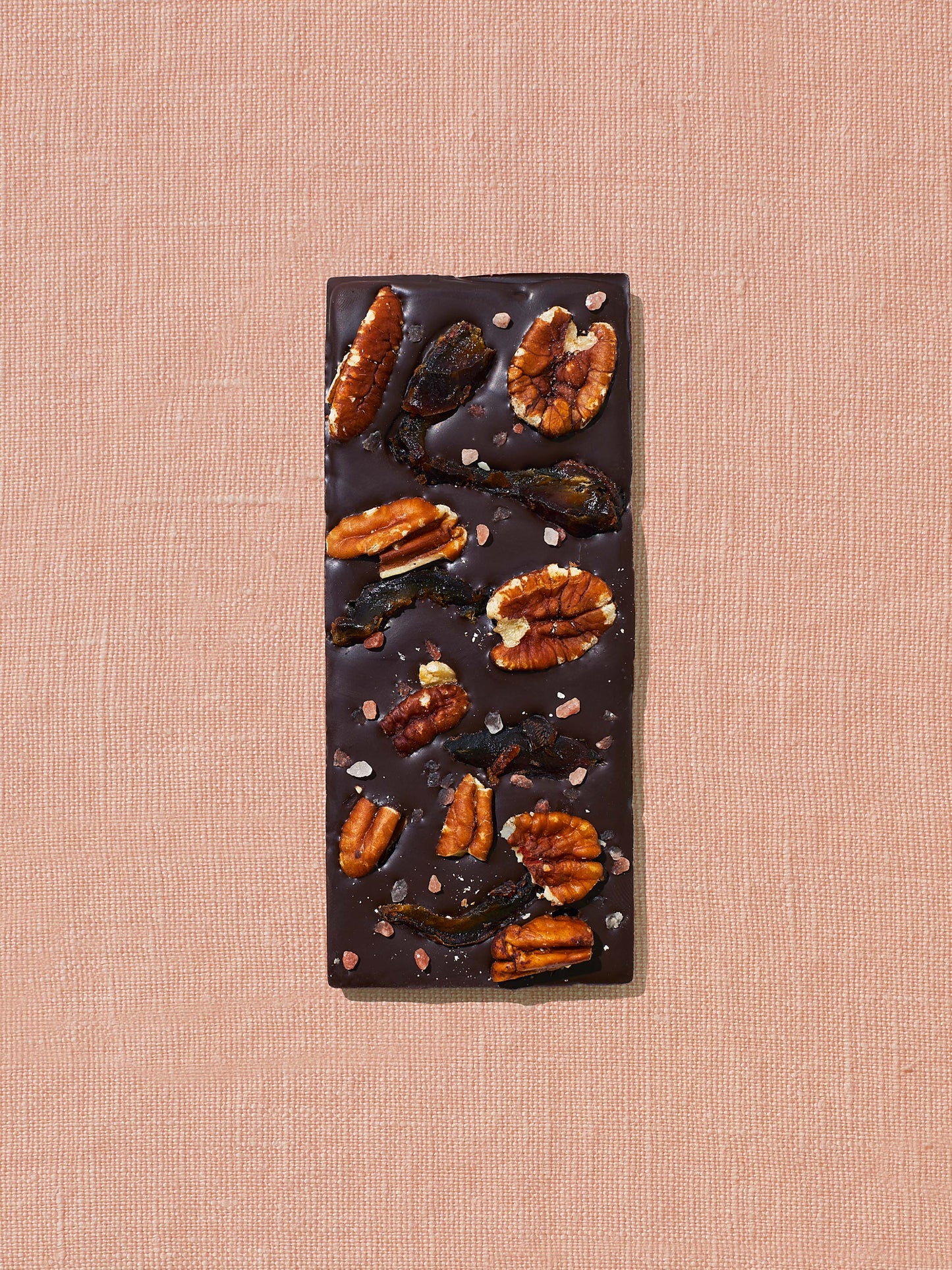 Pecan Date Date-Sweetened Dark Chocolate