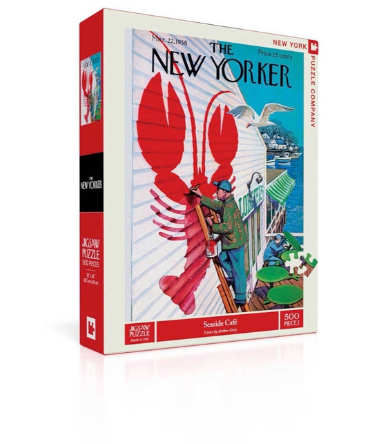 Seaside Café - 500 Piece Jigsaw Puzzle