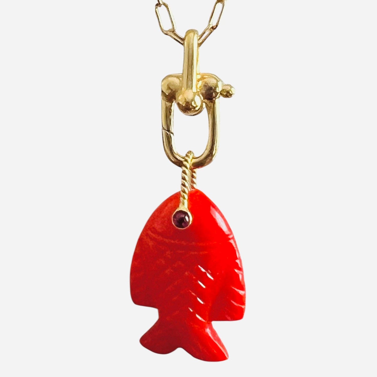 Fish On! Pendant Necklace