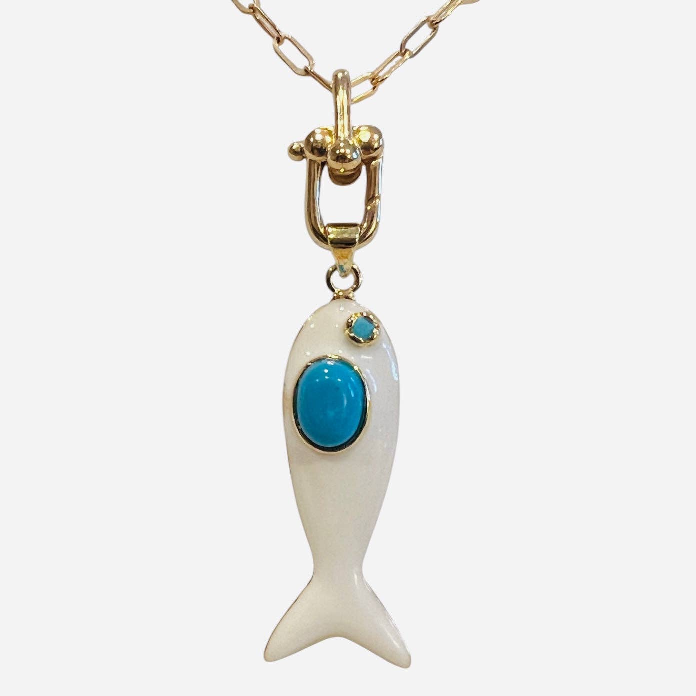 Go Fish Pendant Necklace