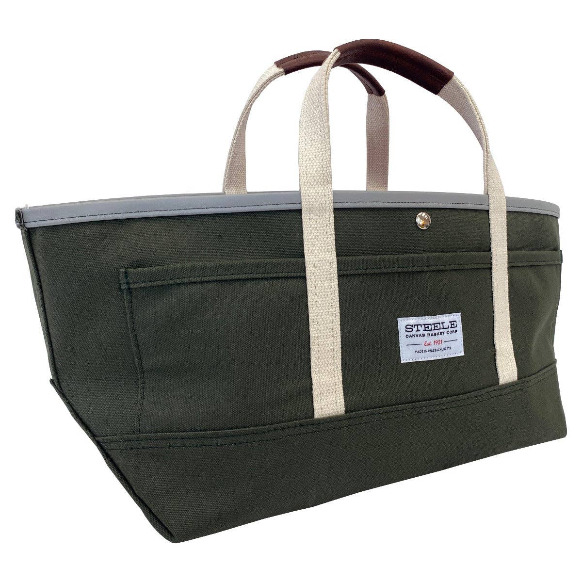 Olive Green Garden Tote