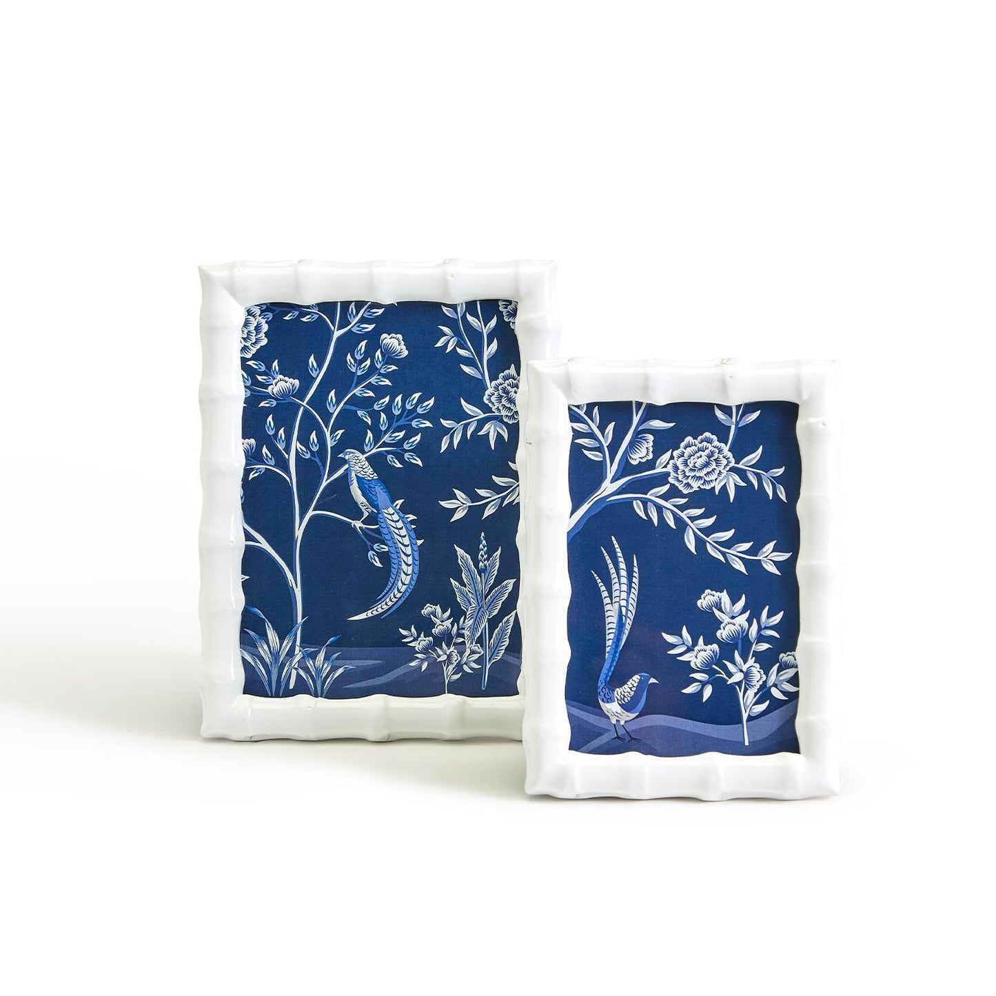4x6 White Bamboo Picture Frame