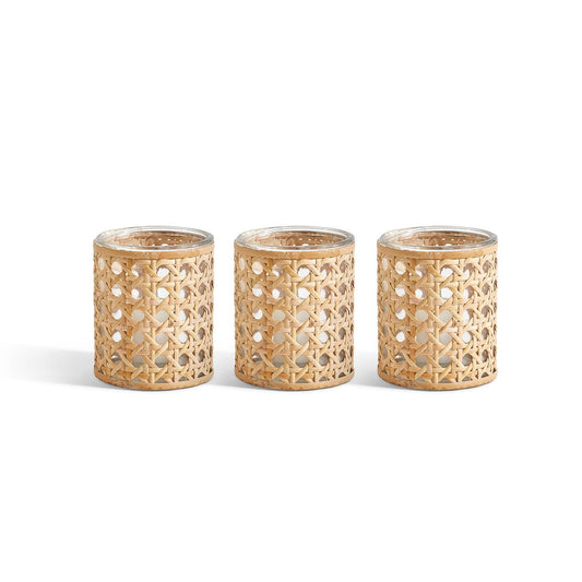 Lumingnon Cane Webbing Vase, Single