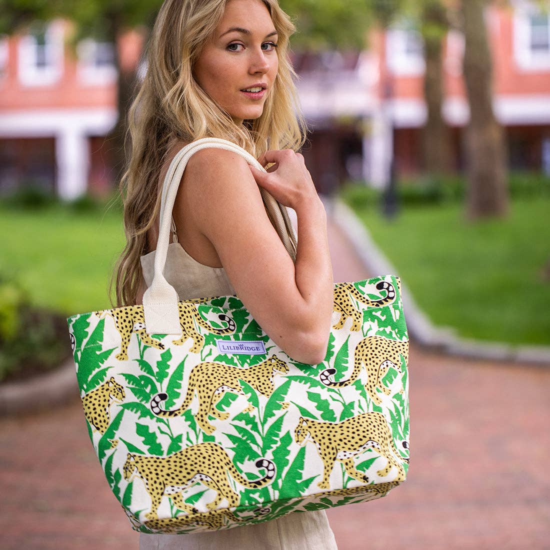 The Live and Love Tote, Cheetah Jungle
