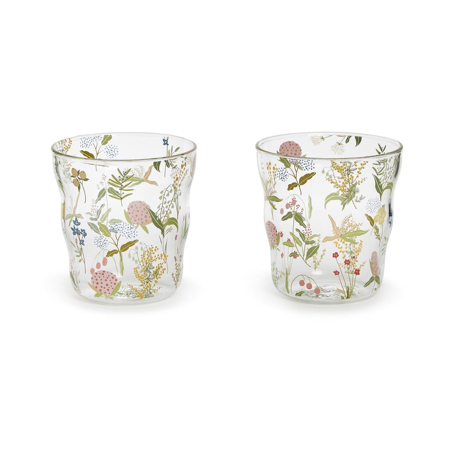 Garden Delight Drinking Glass