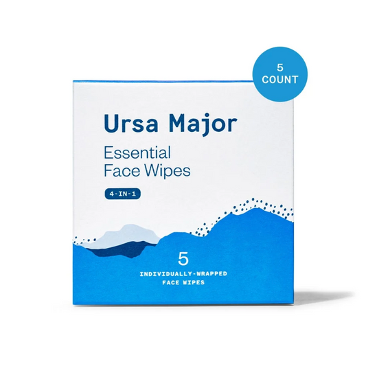 5 Pack Essential Face Wipes