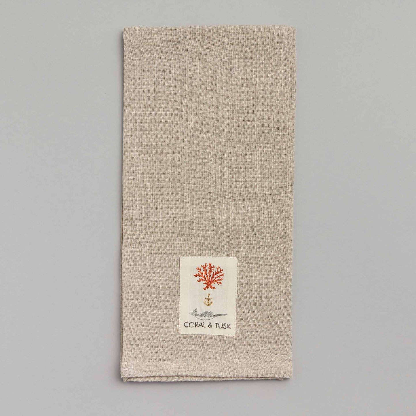 Sailing Foxes Tea Towel