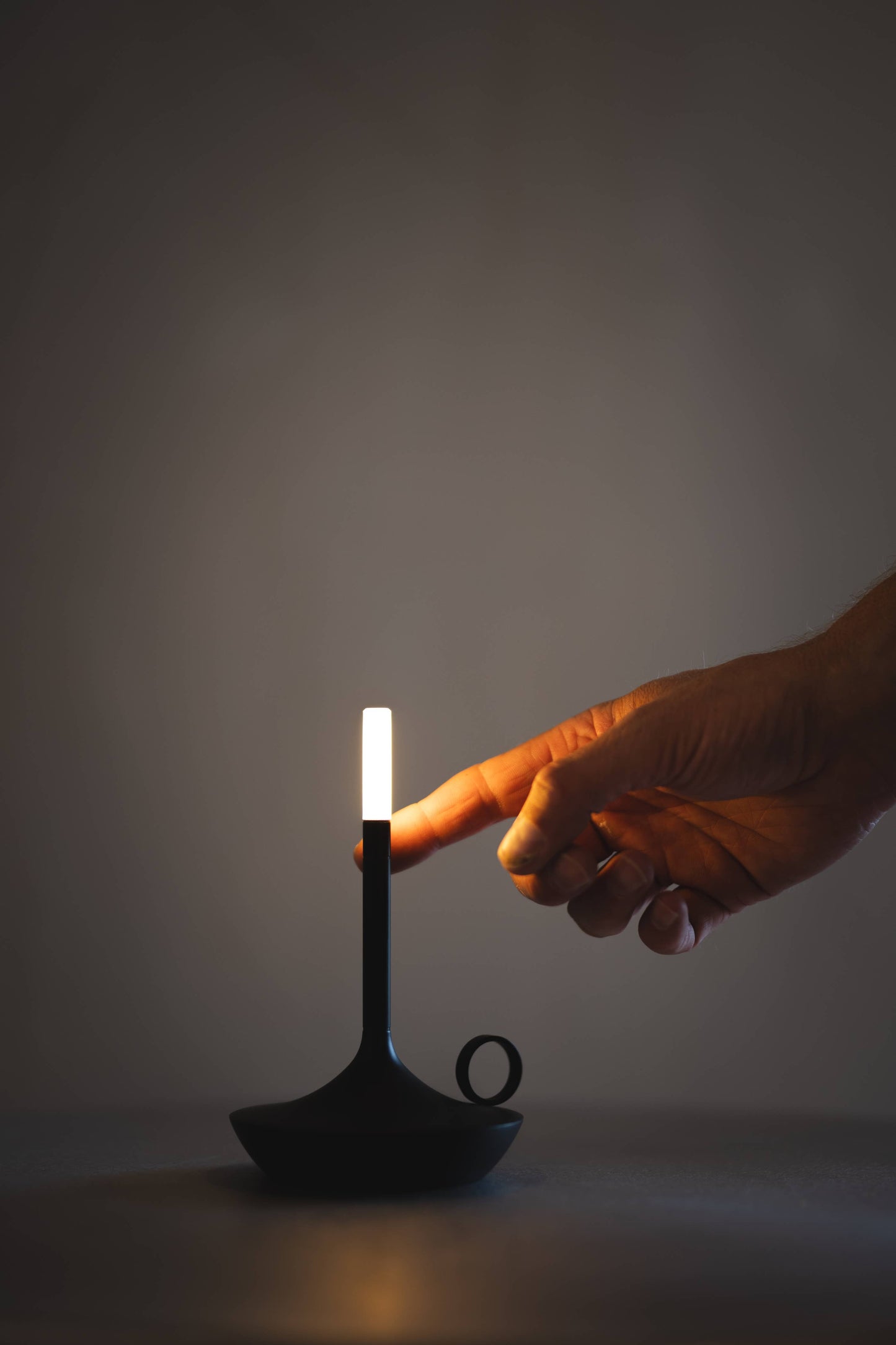 Wick Portable Rechargeable Candle Lamp, Classic Size