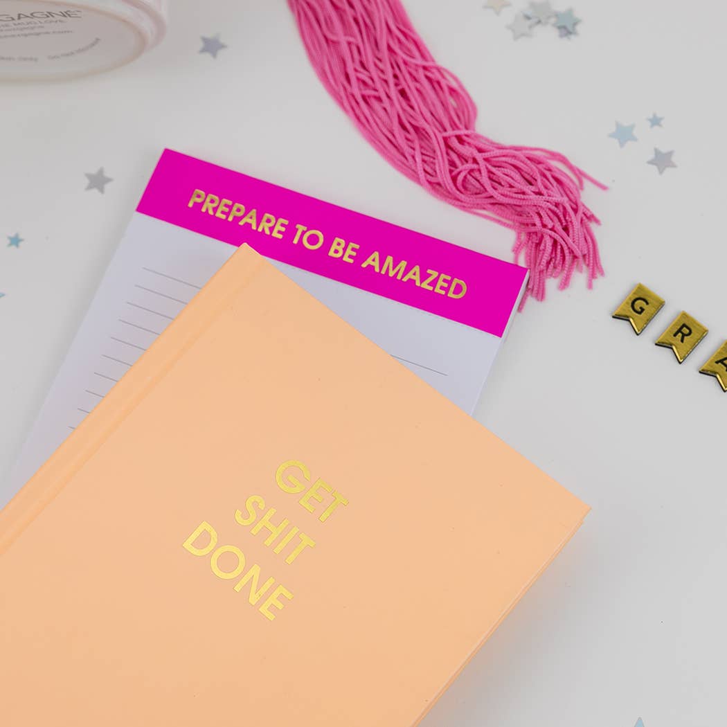 Prepare to Be Amazed Lined Notepad