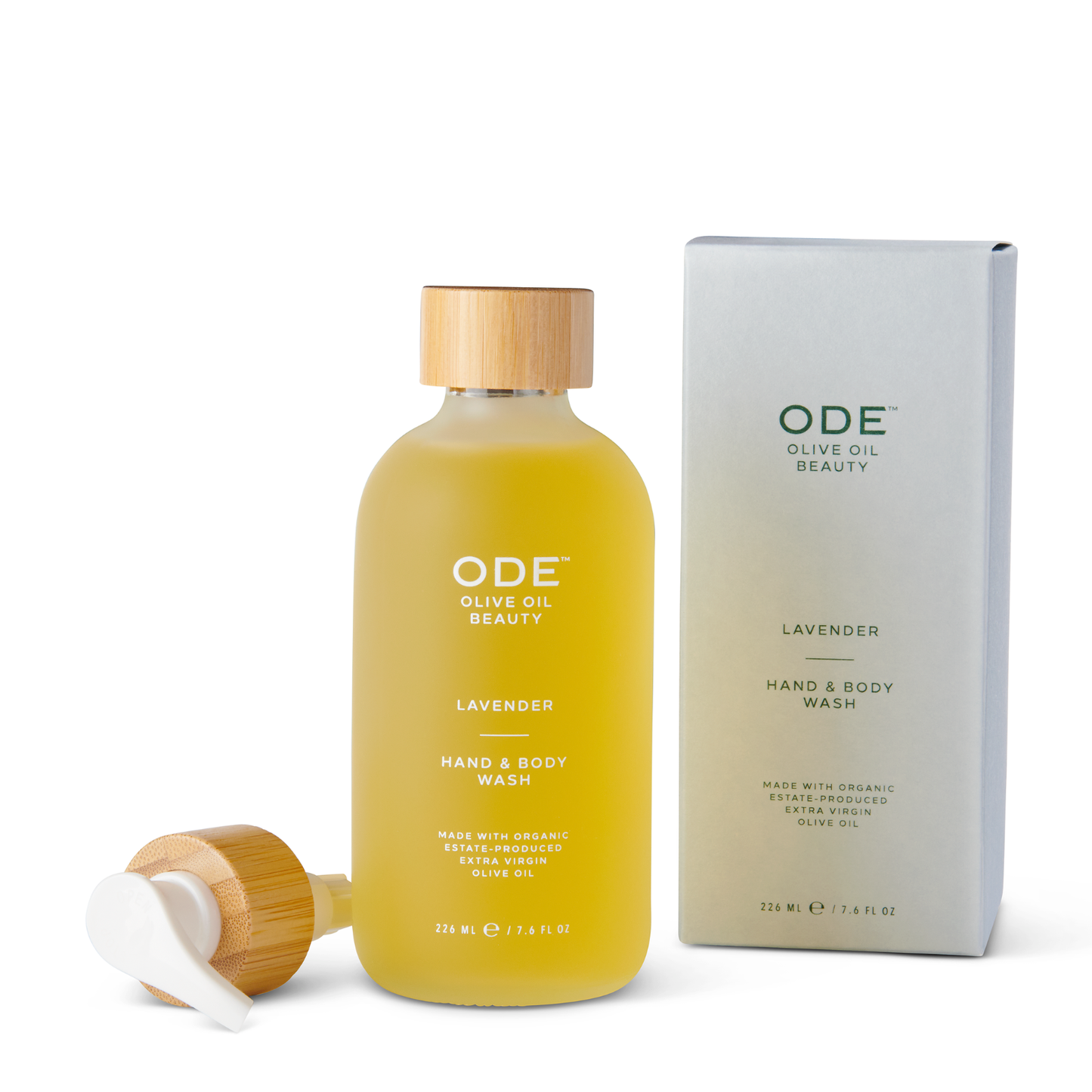 Lavender Hand & Body Wash - ODE Olive Oil -7.6oz