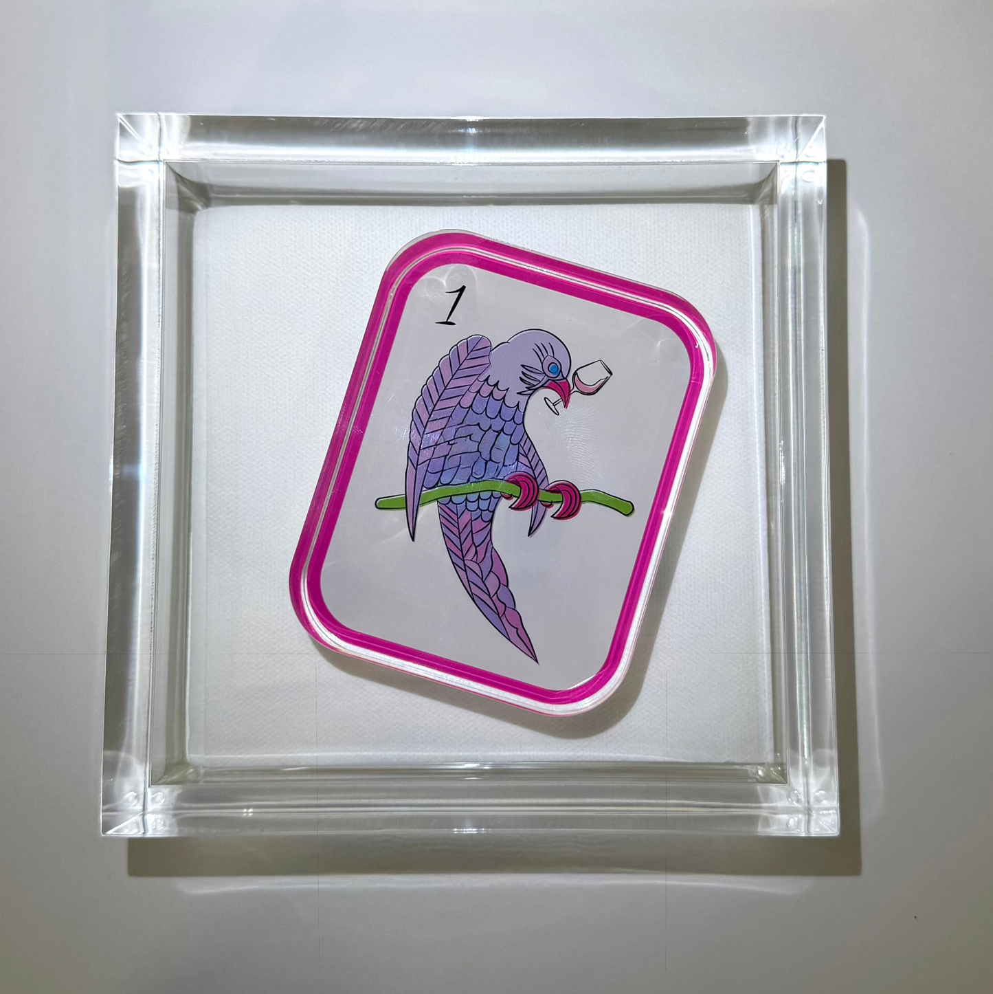 Mahjong Birdie Bam Napkin Weight & Holder