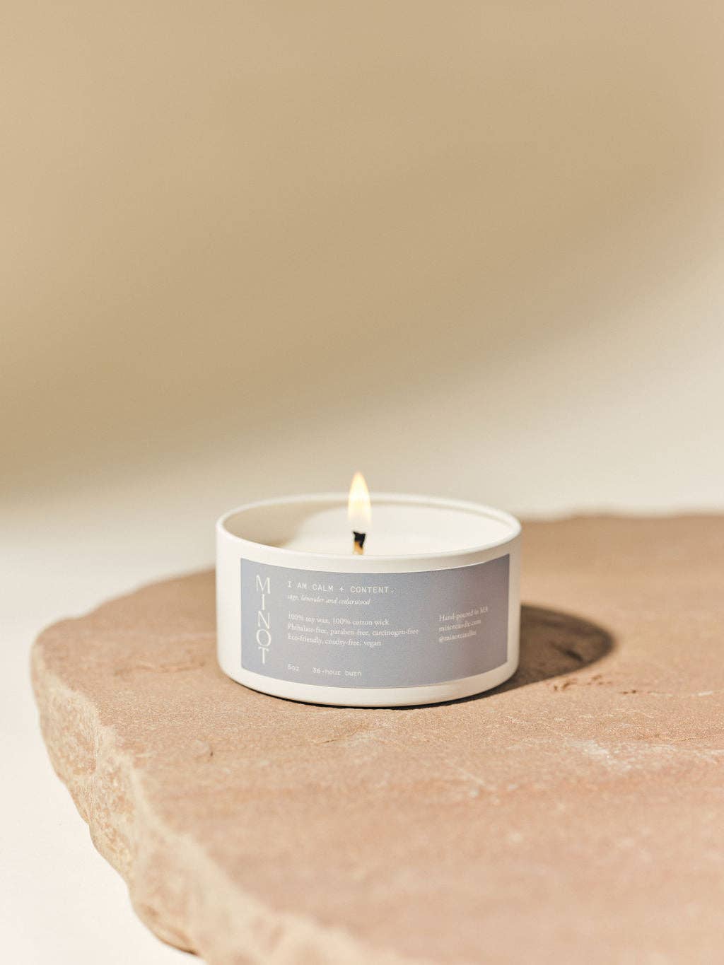 I am CALM + CONTENT Candle
